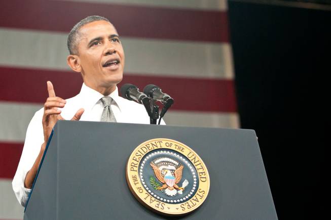 President Obama speaks at UNLV June 7,2012 President Obama speaks at UNLV June 7,2012